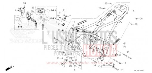 FRAME BODY CL500AP de 2023